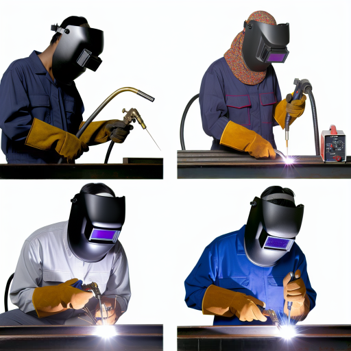 Les 4 principaux types de soudage