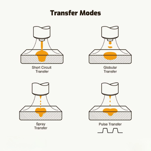 Metal Transfer Modes in GMAW