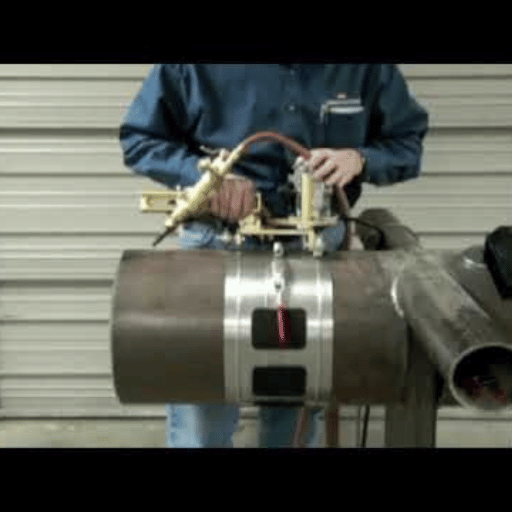Operating a Pipe Beveling Machine