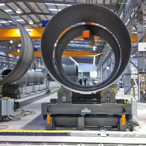 Wind Tower Manufacturing Positioners