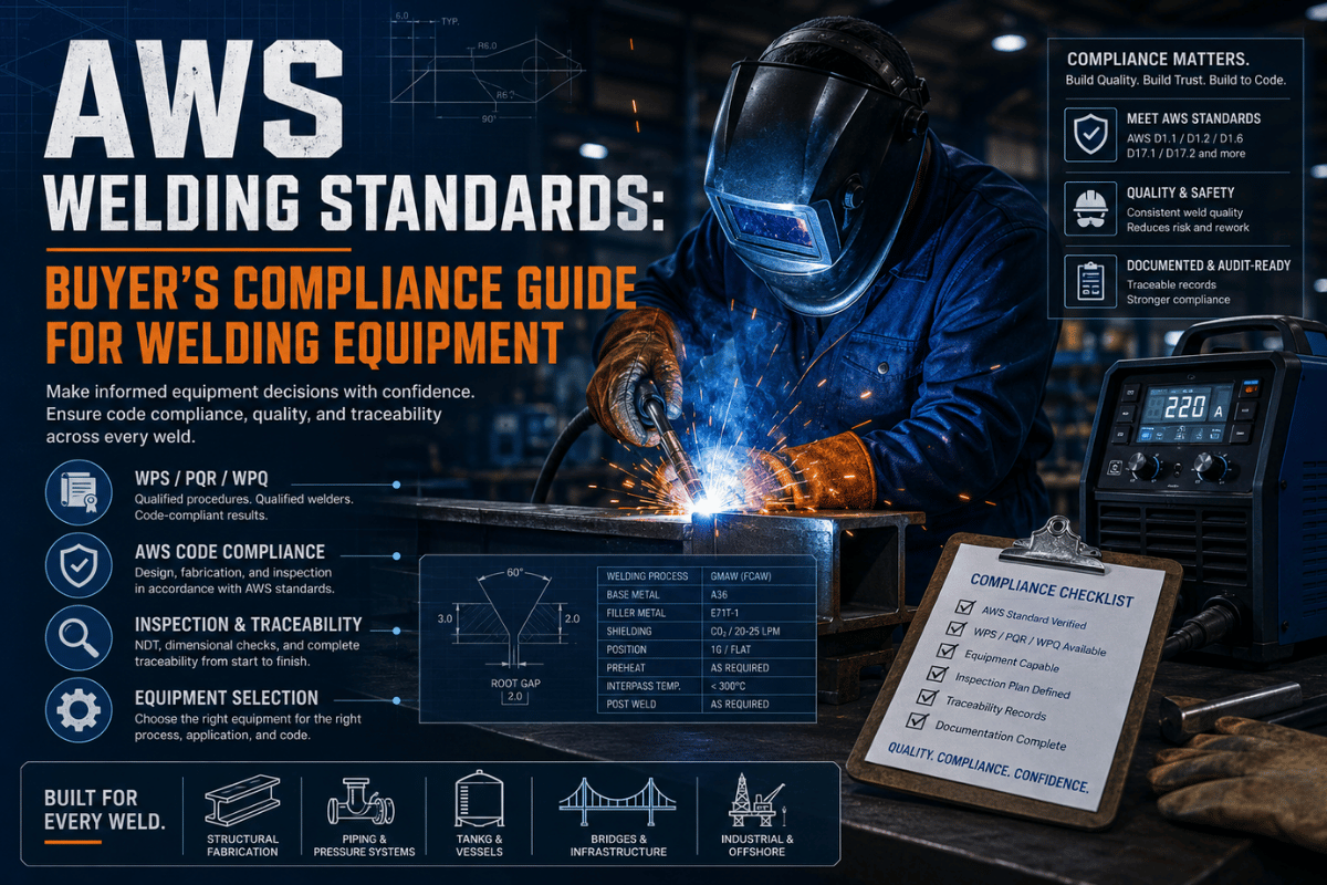 AWS Welding Standards: Buyer's Compliance Guide for Welding Equipment