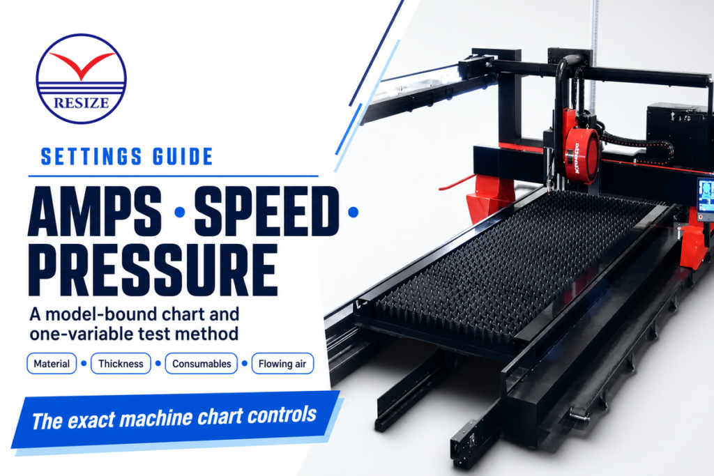 Plasma Cutter Settings Chart: 7 Variables by Thickness
