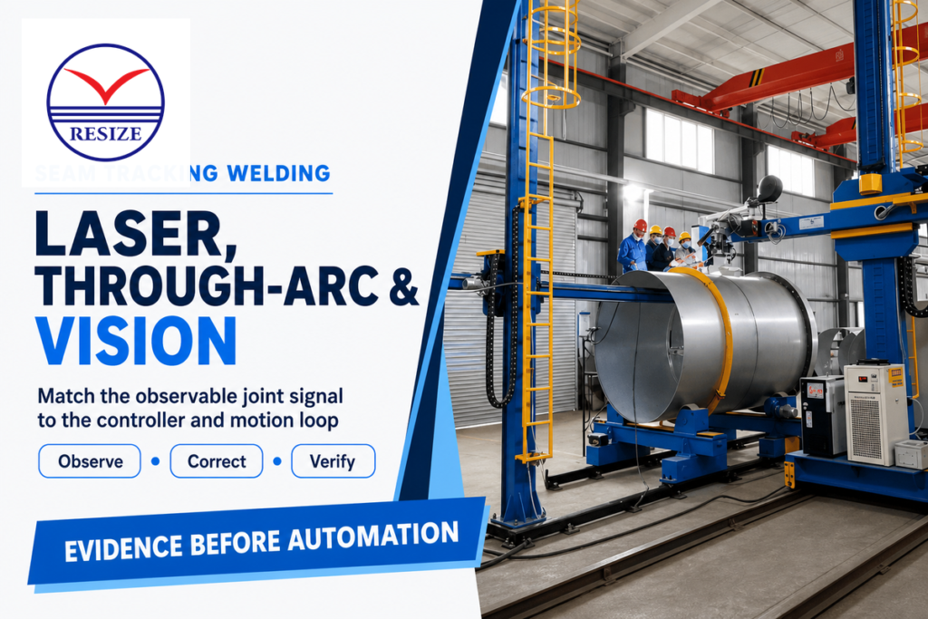 Seam Tracking Welding: Laser, Arc & Vision Compared