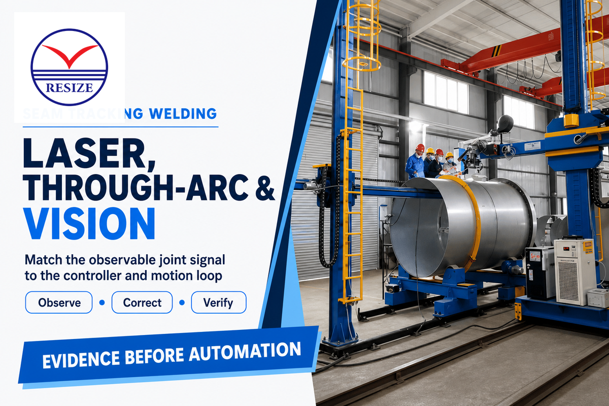 Seam Tracking Welding: Laser, Arc & Vision Compared