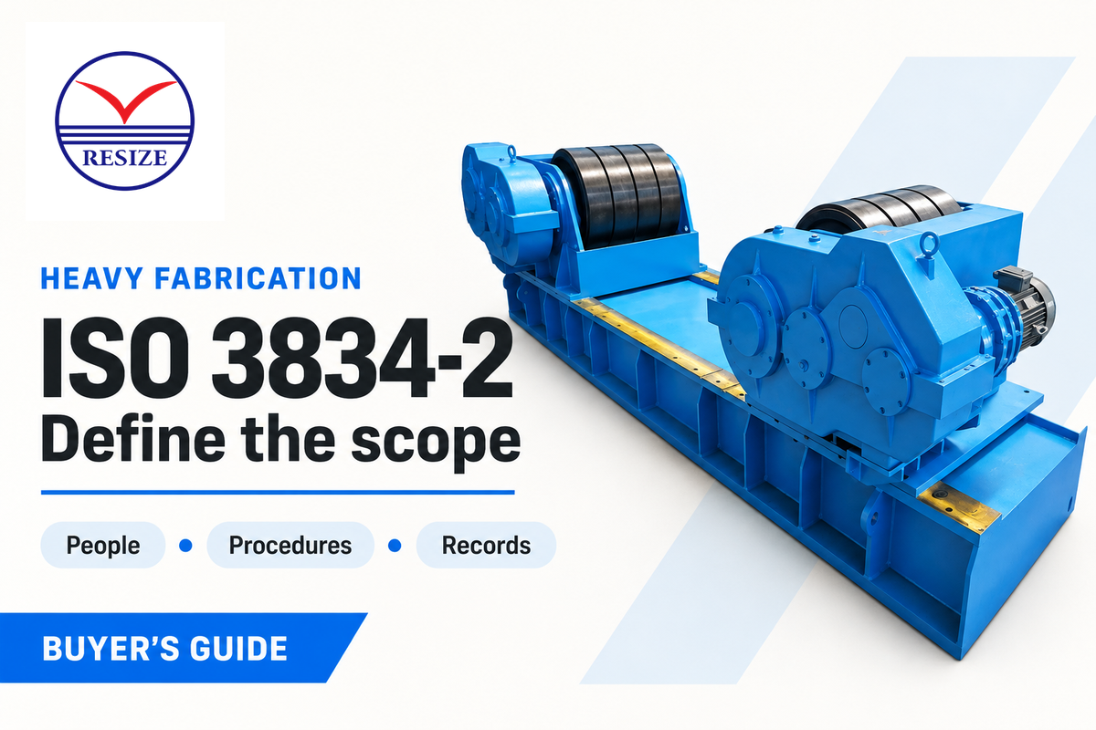 ISO 3834-2 welding requirements: What Buyers Need