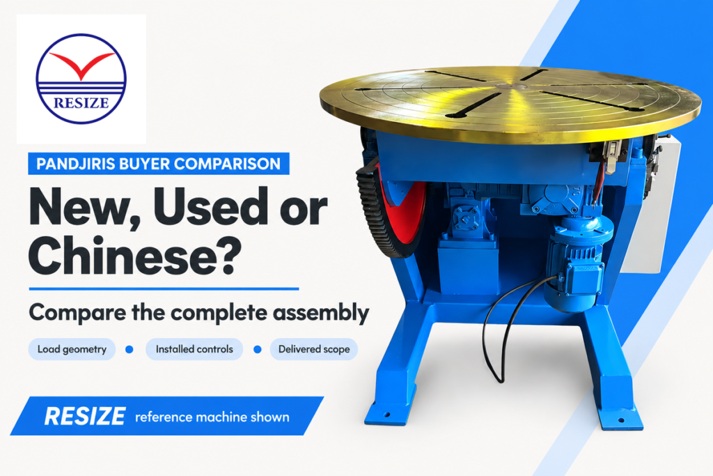 Pandjiris Welding Positioner: New, Used or China?